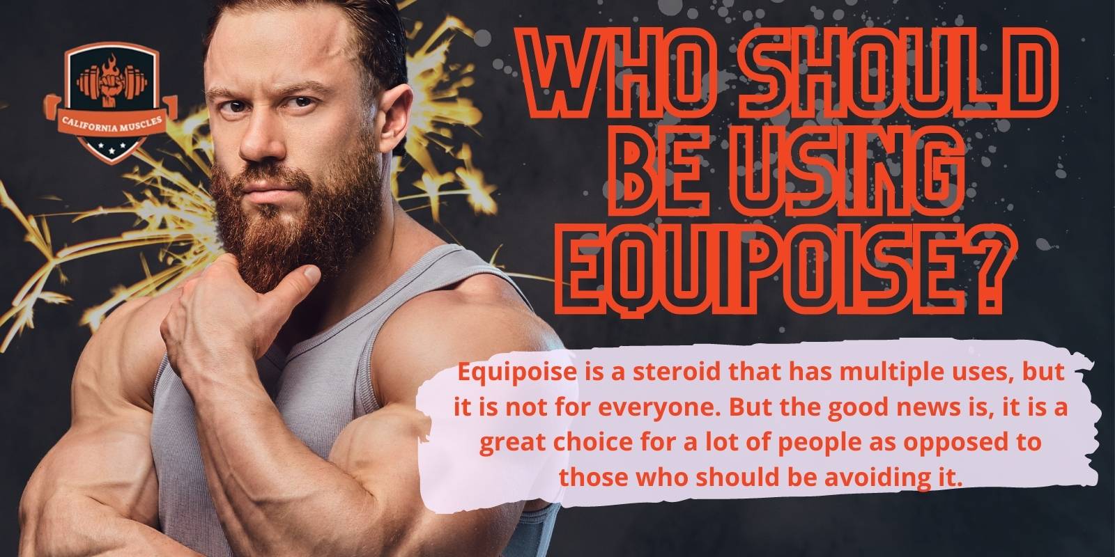 Who should be using Equipoise?